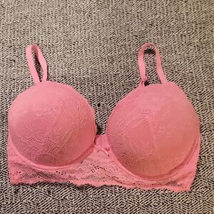 Body Pink Padded Underwire Bra 36D